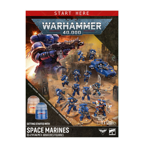 Warhammer 40000 Getting Started With Space Marines (2026)
