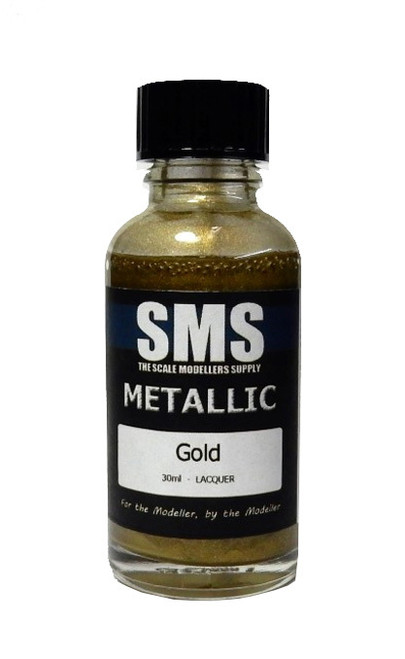 SMS Premium Metallic Lacquer 30ml - Gold SMS Premium Metallic Lacquer 30ml - Gold