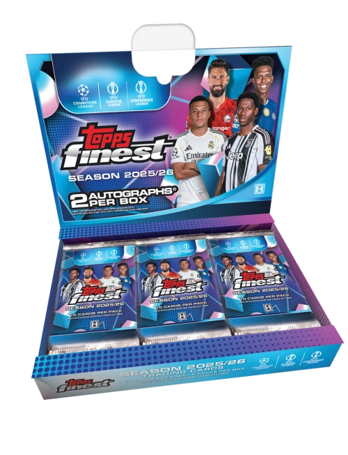 Topps EUFA 25-26 Finest Champions League Hobby Box