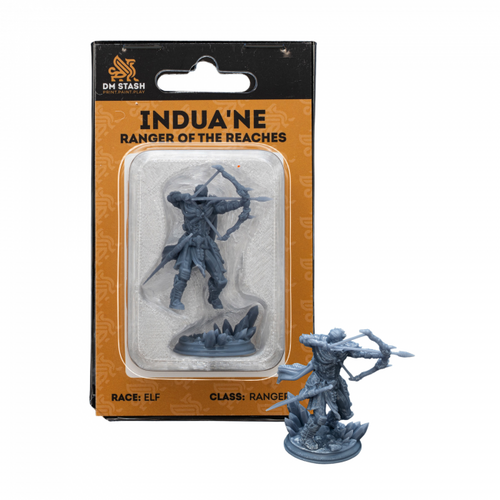 DM Stash - Indua'ne Viverik - Ranger of the Reaches Miniature (M)