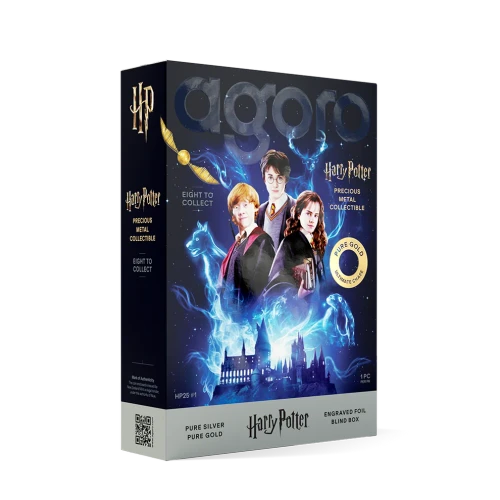 Agoro Harry Potter 25 Years of Magic 5gm Silver Foil (Blind Box)