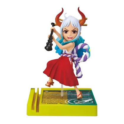One Piece Weekly Jump Lecafig Yamato (Figure & Promo card Set)