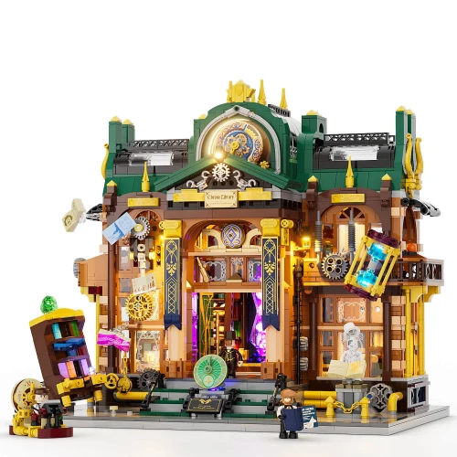 Lumibricks: Steampunk World - Steampunk Time Rift Library