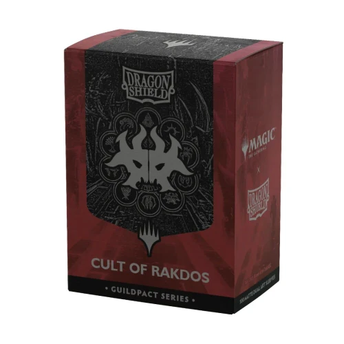 Dragon Shield Sleeves Standard Size 100pk - Matte Dual Art - Cult of Rakdos