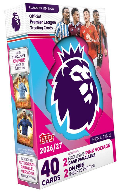 Topps Flagship Premier League 2027 - Mega Tin (Assorted)