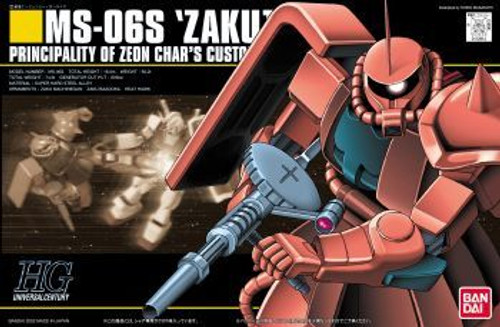 MS-06S Char`s Zaku II (HGUC) (Gundam Model Kit) MS-06S Char`s Zaku II (HGUC) (Gundam Model Kit)
