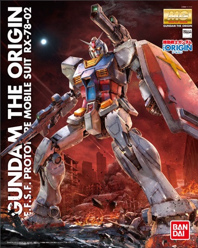 RX-78-02 Gundam (GUNDAM THE ORIGIN Ver.) (MG) (Gundam Model Kit)