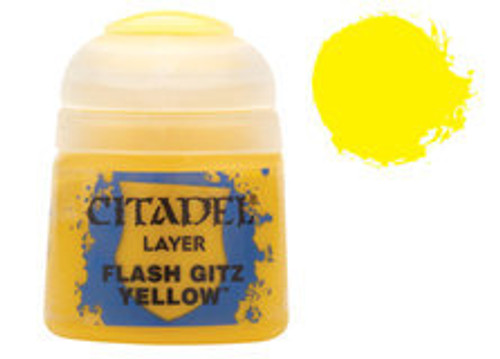 Citadel Layer: Flash Gitz Yellow (12ml) Citadel Layer: Flash Gitz Yellow (12ml)