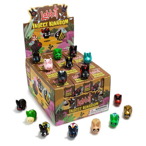 Kidrobot x Kozik - Insect Kingdom Labbit Mini Series (Blind Box) Kidrobot x Kozik - Insect Kingdom Labbit Mini Series (Blind Box)