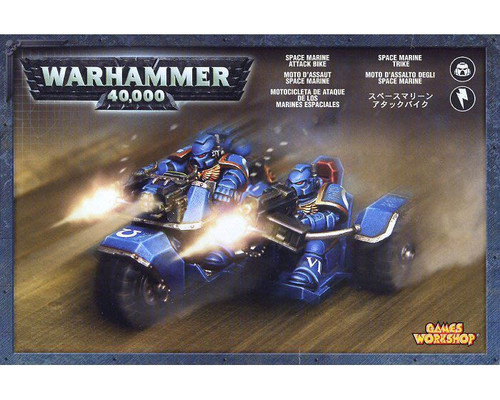 Space Marine Attack Bike