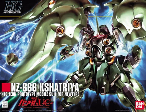 NZ-666 Kshatriya (HGUC) (Gundam Model Kit)