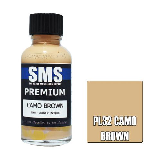 SMS Premium Lacquer 30ml - Camo Brown SMS Premium Lacquer 30ml - Camo Brown