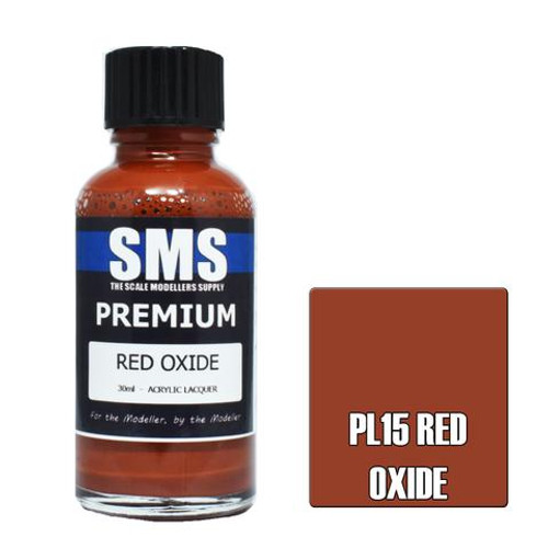 SMS Premium Lacquer 30ml - Red Oxide SMS Premium Lacquer 30ml - Red Oxide