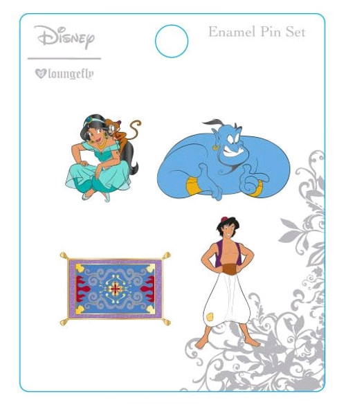 Aladdin - Enamel Pin (4 pack)