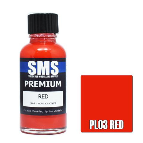 SMS Premium Lacquer 30ml - Red SMS Premium Lacquer 30ml - Red
