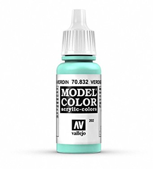 Vallejo 70832 Model Color Verdigris Glaze 17ml Vallejo 70832 Model Color Verdigris Glaze 17ml