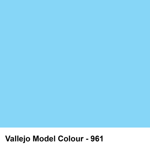 Vallejo 70961 Model Color Sky Blue 17ml Vallejo 70961 Model Color Sky Blue 17ml