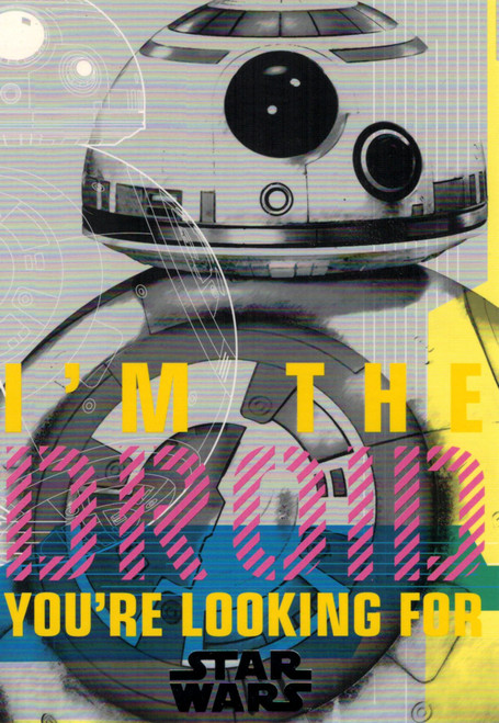 Beast Kingdom: Star Wars Force Awakens Post Card - BB8 Droid Beast Kingdom: Star Wars Force Awakens Post Card - BB8 Droid