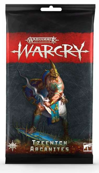 Warcry Tzeentch Arcanites Card Pack