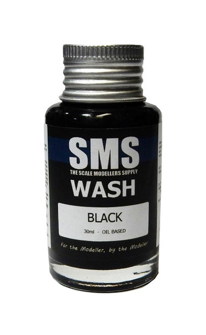 SMS Premium Weathering Wash 30ml - Black