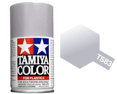 Tamiya Spray Can 100ml - TS-83 Metallic Silver Tamiya Spray Can 100ml - TS-83 Metallic Silver