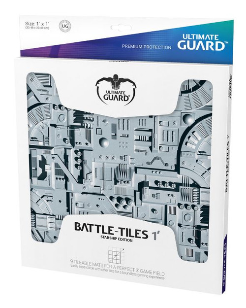 Ultimate Guard Battle-Tiles 1' Starship Edition 30 x 30 cm (9pc)