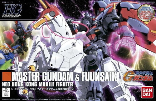 Master Gundam & Fuunsaiki (HGFC) (Gundam Model Kit)
