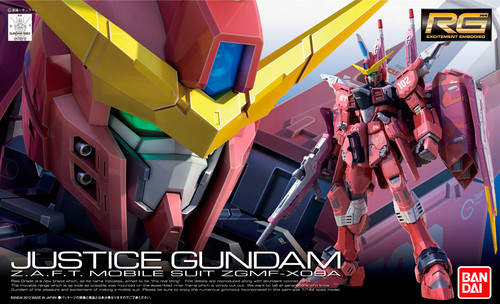 ZGMF-X09A Justice Gundam (RG) (Gundam Model Kit)