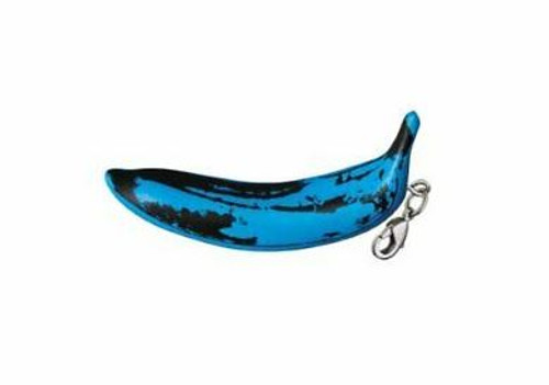 Medicom Toy UDF Ultra Detail Figure Andy Warhol Banana Keychain [Blue]