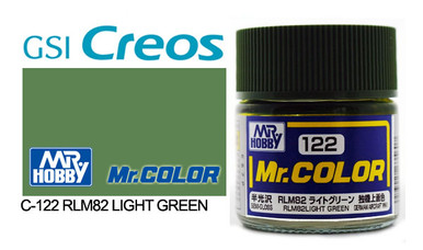 Mr Color C122 Semi Gloss RLM82 Light Green 10ml - Vagabond Games ...