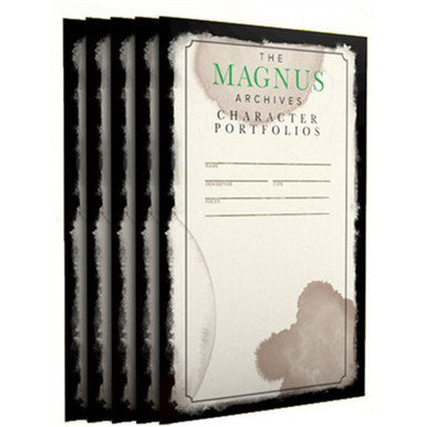 The Magnus Archives Character Portfolios (Set of 5) - Vagabond Games ...