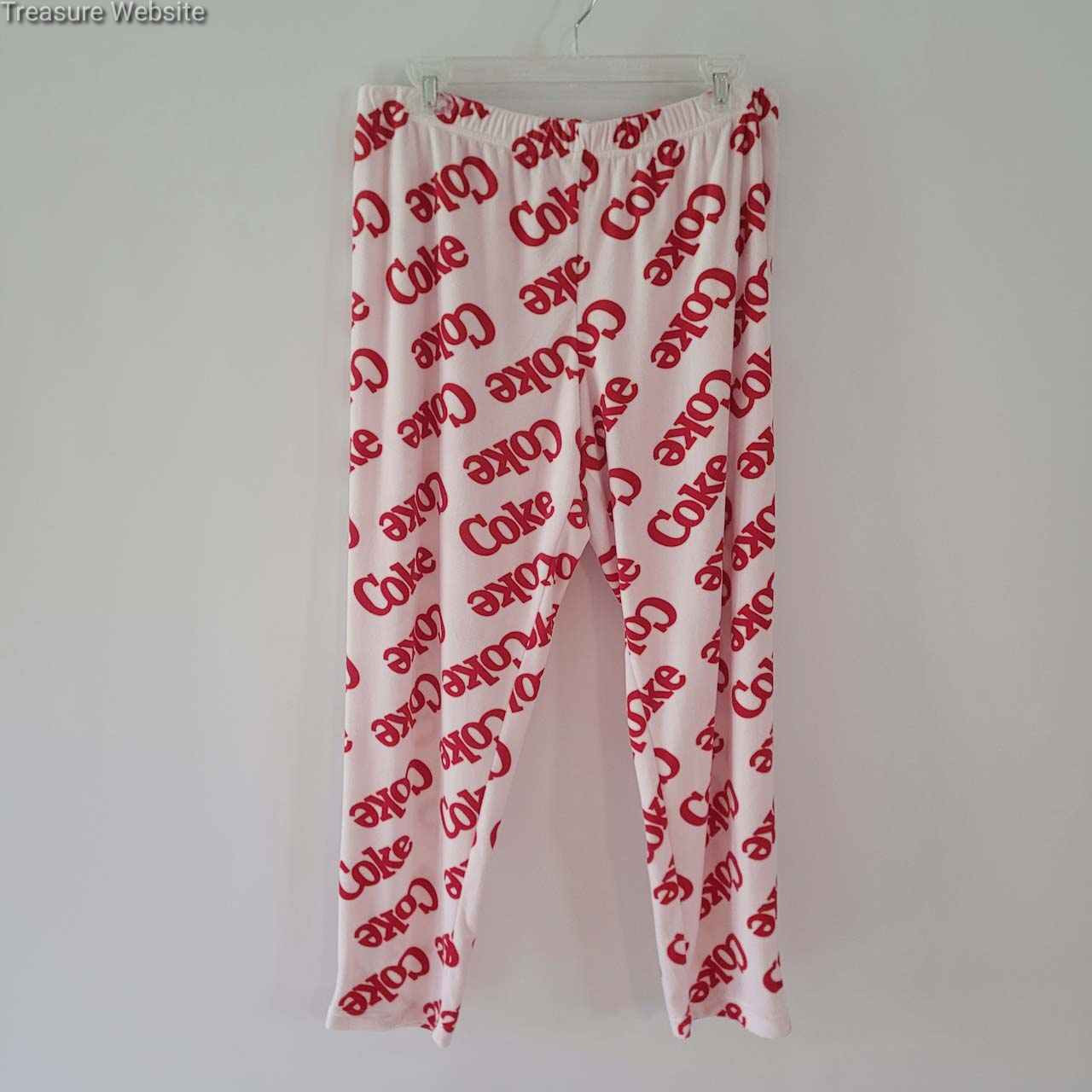 Coca Cola Coke Sleepwear Pajamas Lounge Wear Girls Size L