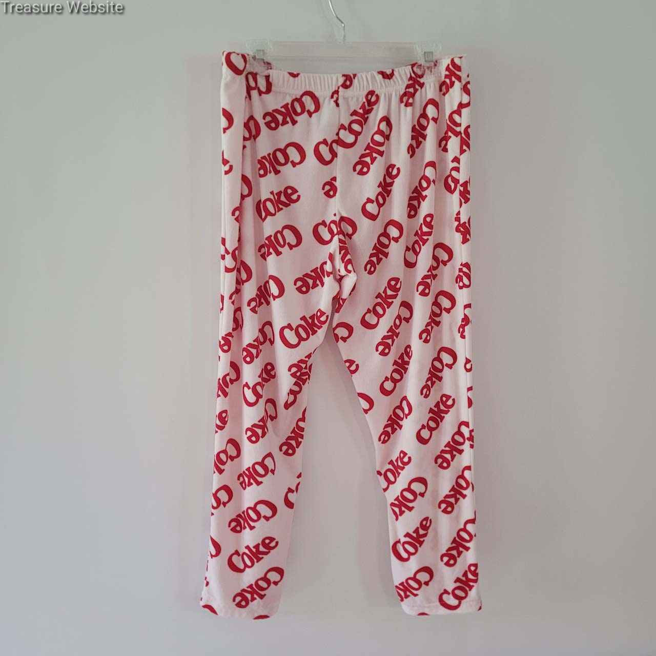 Coca Cola Coke Sleepwear Pajamas Lounge Wear Girls Size L