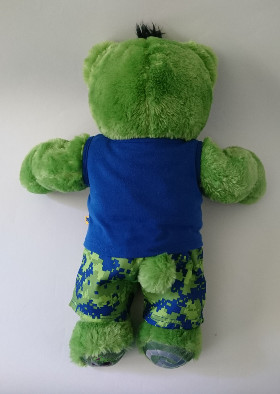 incredible hulk teddy bear