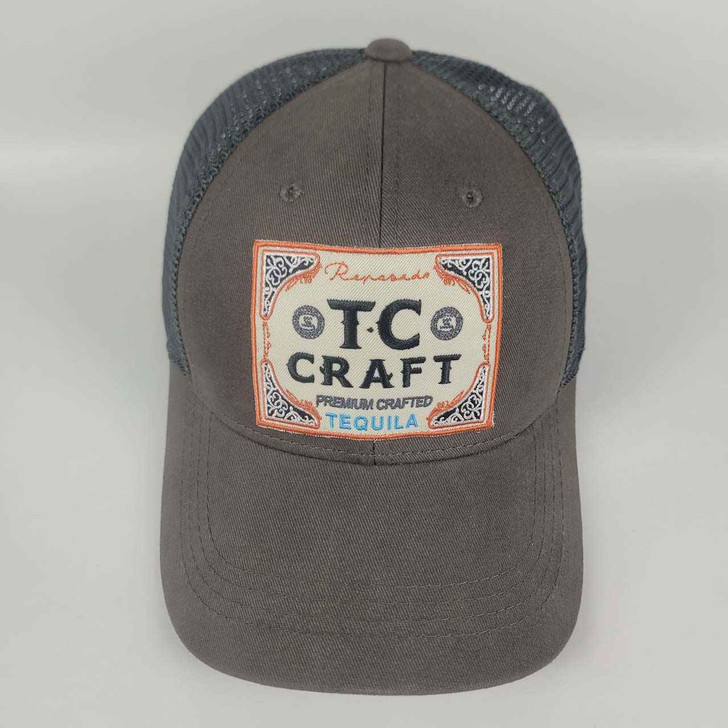 TC Craft Tequila Cap - Nashville, TN - Gray -Breathable -  Adjustable - Unisex