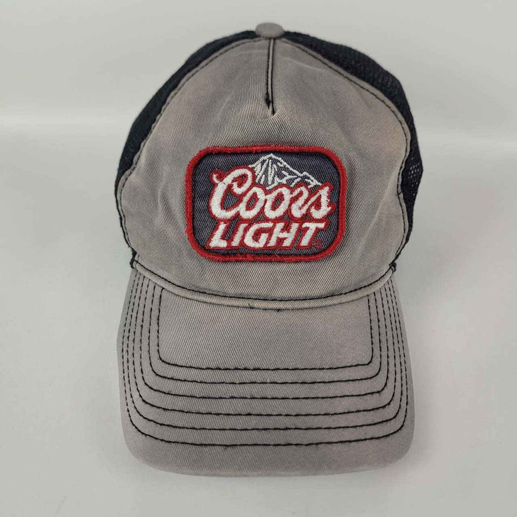 Coors Light Cap - Gray -Breathable -  Adjustable - Unisex