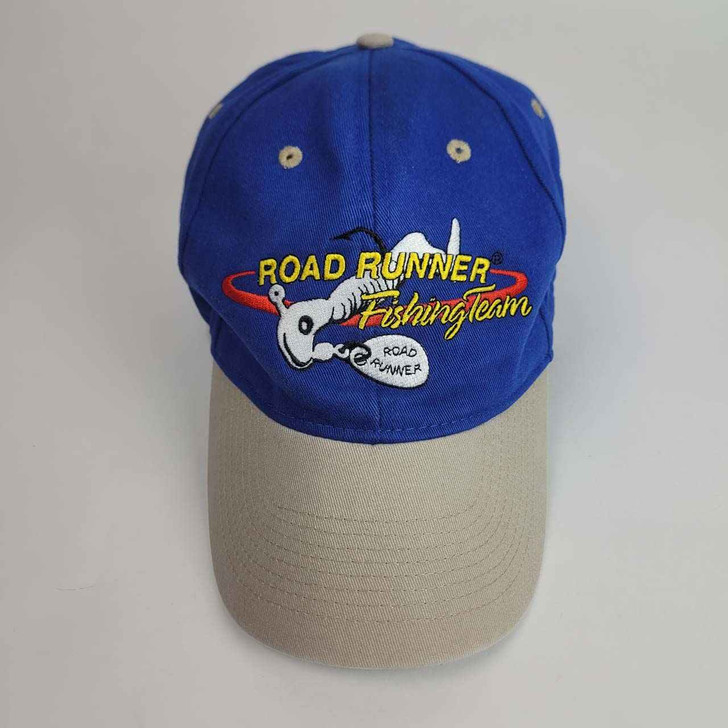 Cap Road Runner Fishing Team Embroidered Front - Blue - Adjustable - Unisex