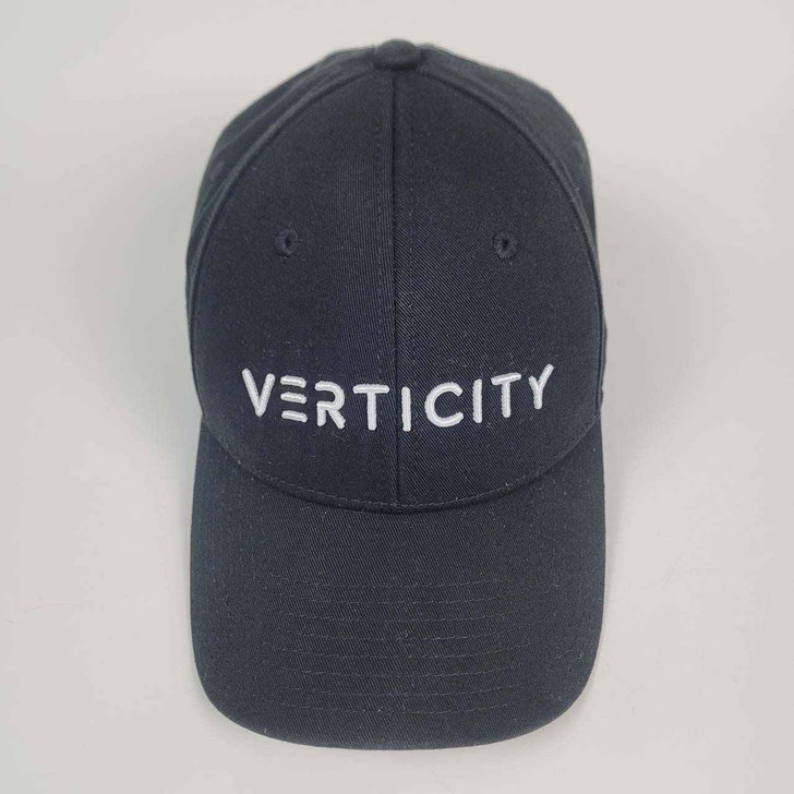 Cap - Verticity - Cycling & Fitness Studio - Black - Adjustable - Embroidered