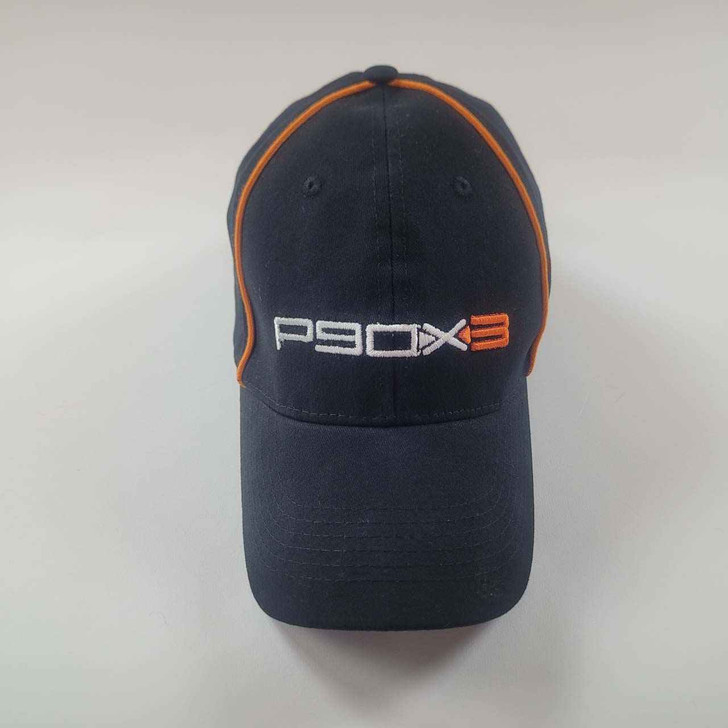 Cap - P90X3 - Fitness Workouts - Black with Orange Accenting - Adjustable