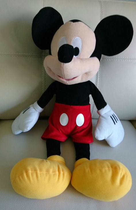 Mickey Mouse - 24" - Disney - Stuffed Animal - Classic Style - Pre-Owned