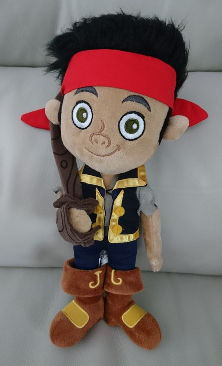 Disney - Jake Doll with Sword - Neverland Pirates - 12" - Pre-Owned