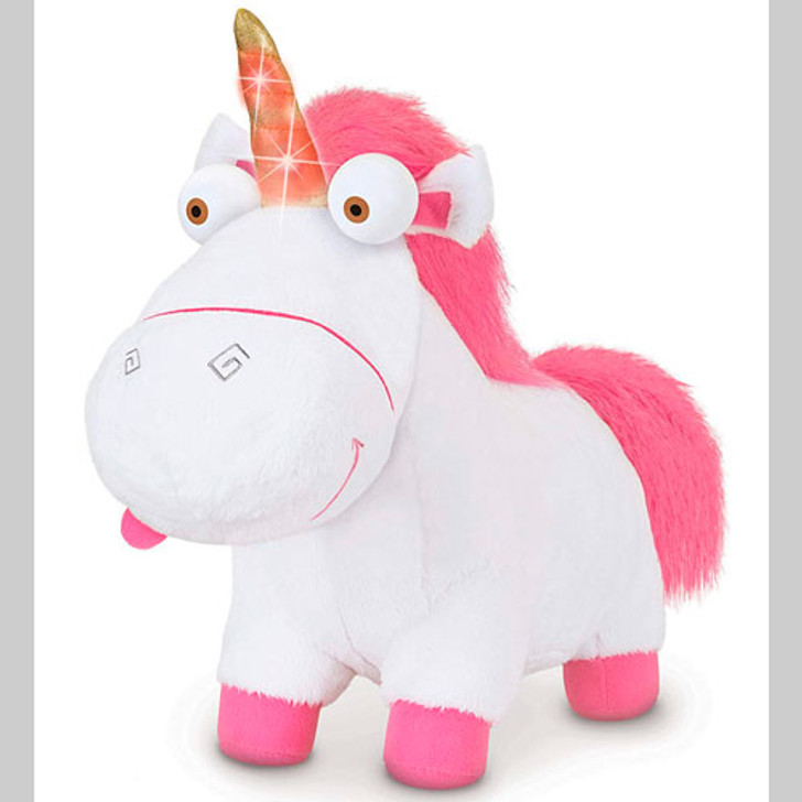 Unicorn Plush Toy, Despicable Me 3, Light-Up Fluffy,  Lights & Sound - NEW IN BOX