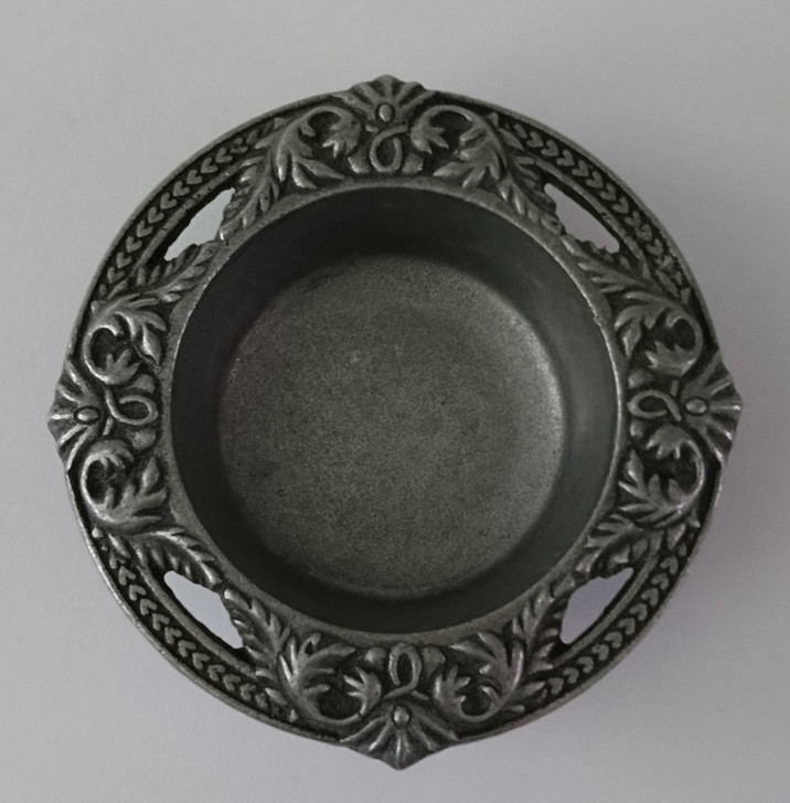 Pewter Dish Carson Statesmetal Industries Made in USA Freeport, PA - 5 1/4" - Pre-Owned