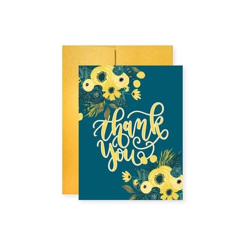 Truly Canary Thank You Card by Cleary Lane