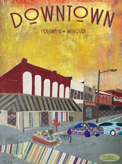 Downtown Columbia Postcard