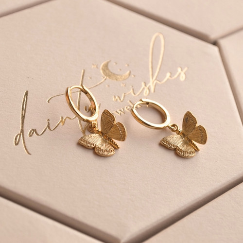 Alice Butterfly Earrings by Dainty Wishes Jewelry