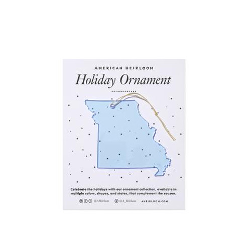 Missouri Holiday Ornament