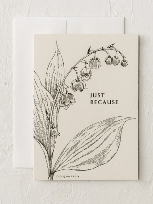 Just Because Greeting Card