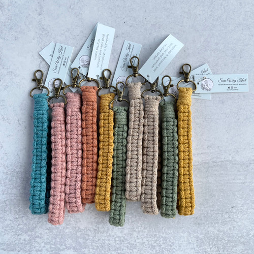 Wristlet Keychain by Sure Why Knot