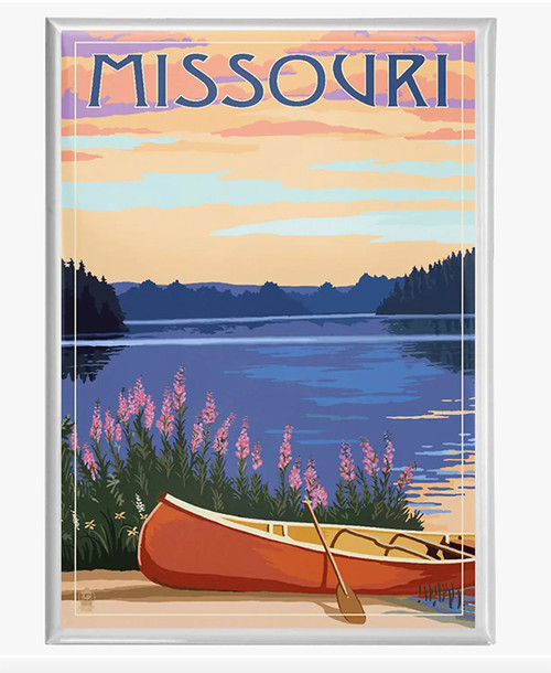 Missouri Canoe & Lake Magnet